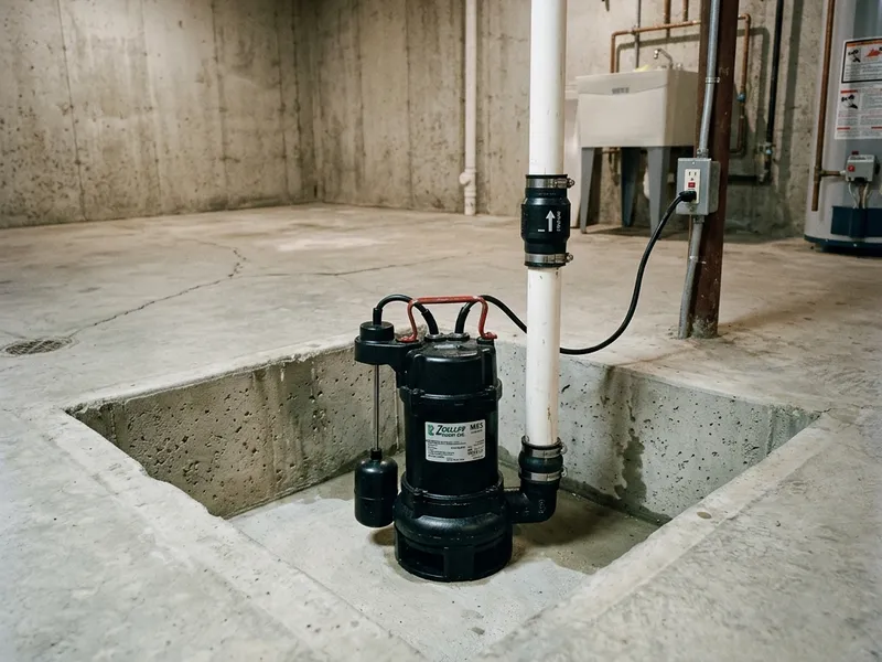 Sump Pump Installation Plumber in Dover, DE
